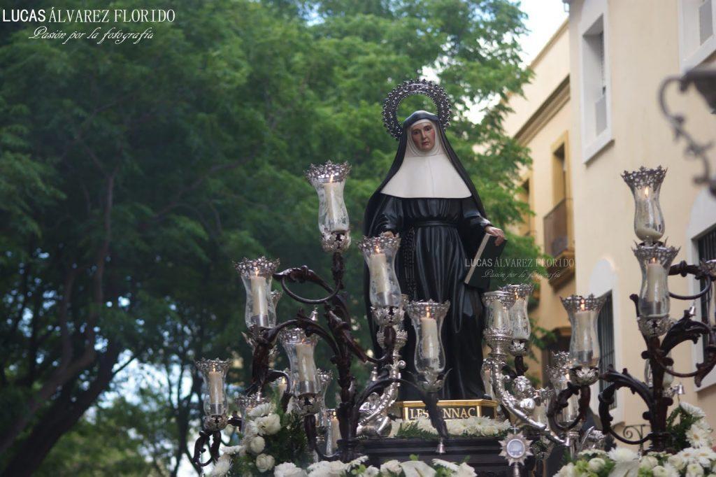 Este viernes, procesión de Santa Juana de Lestonac