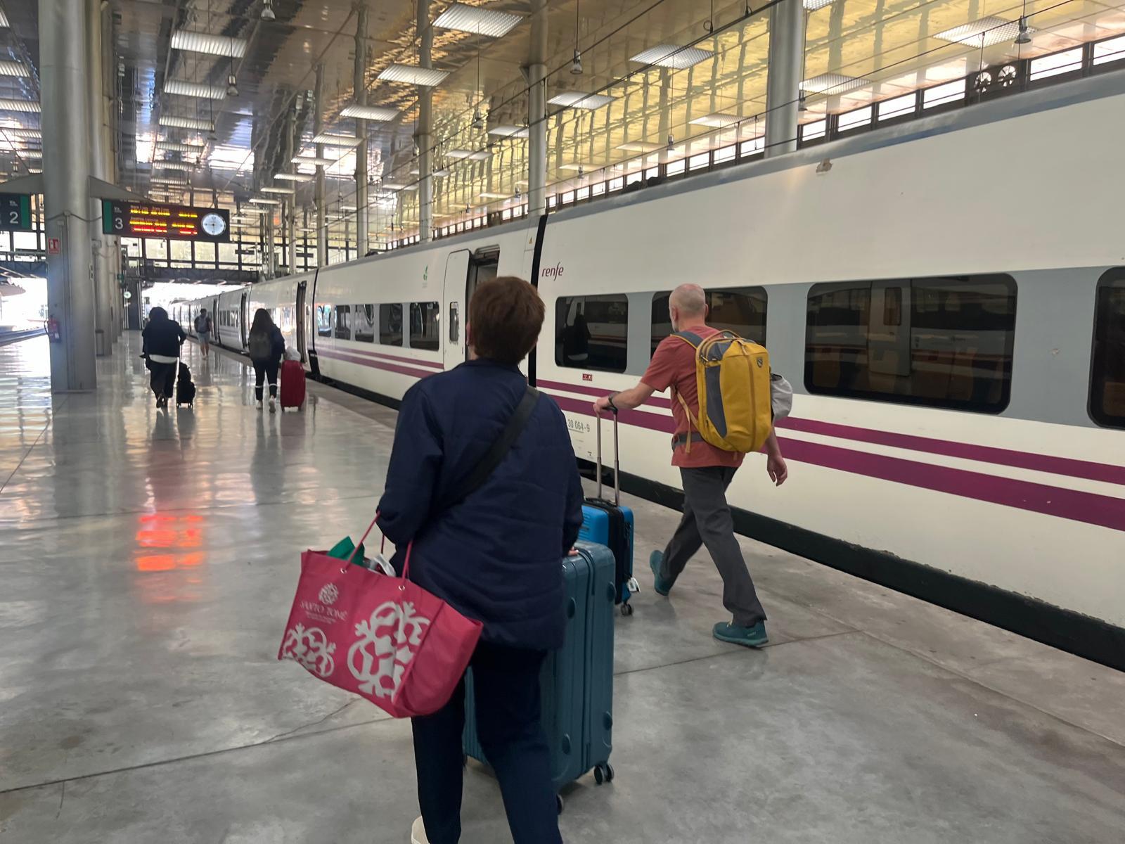 Renfe amplia la oferta de trenes Alvia entre Cádiz y Madrid con ocho trenes más a la semana desde el 2 de junio