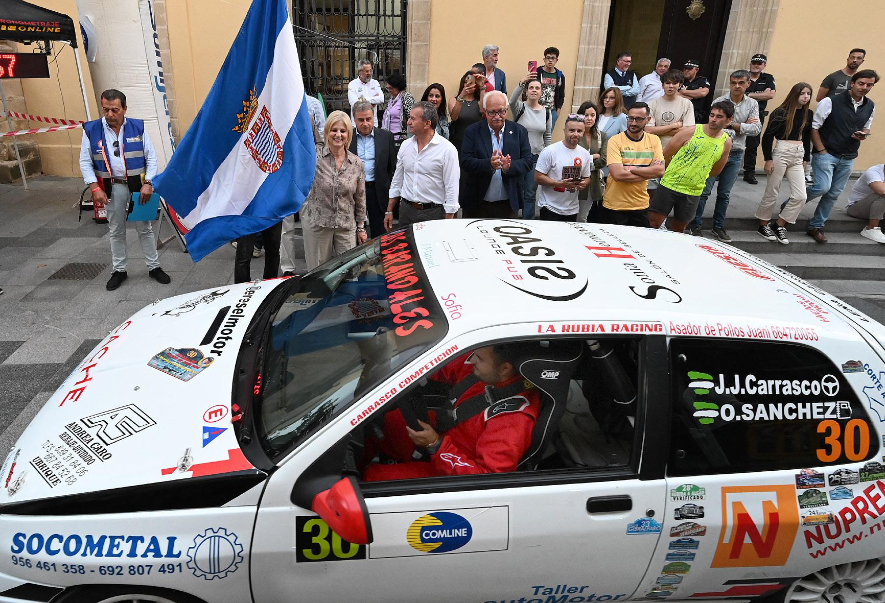 Jerez recupera su potencia como ciudad del motor con la salida del Rally Ciudad de Jerez por las calles del Centro Histórico