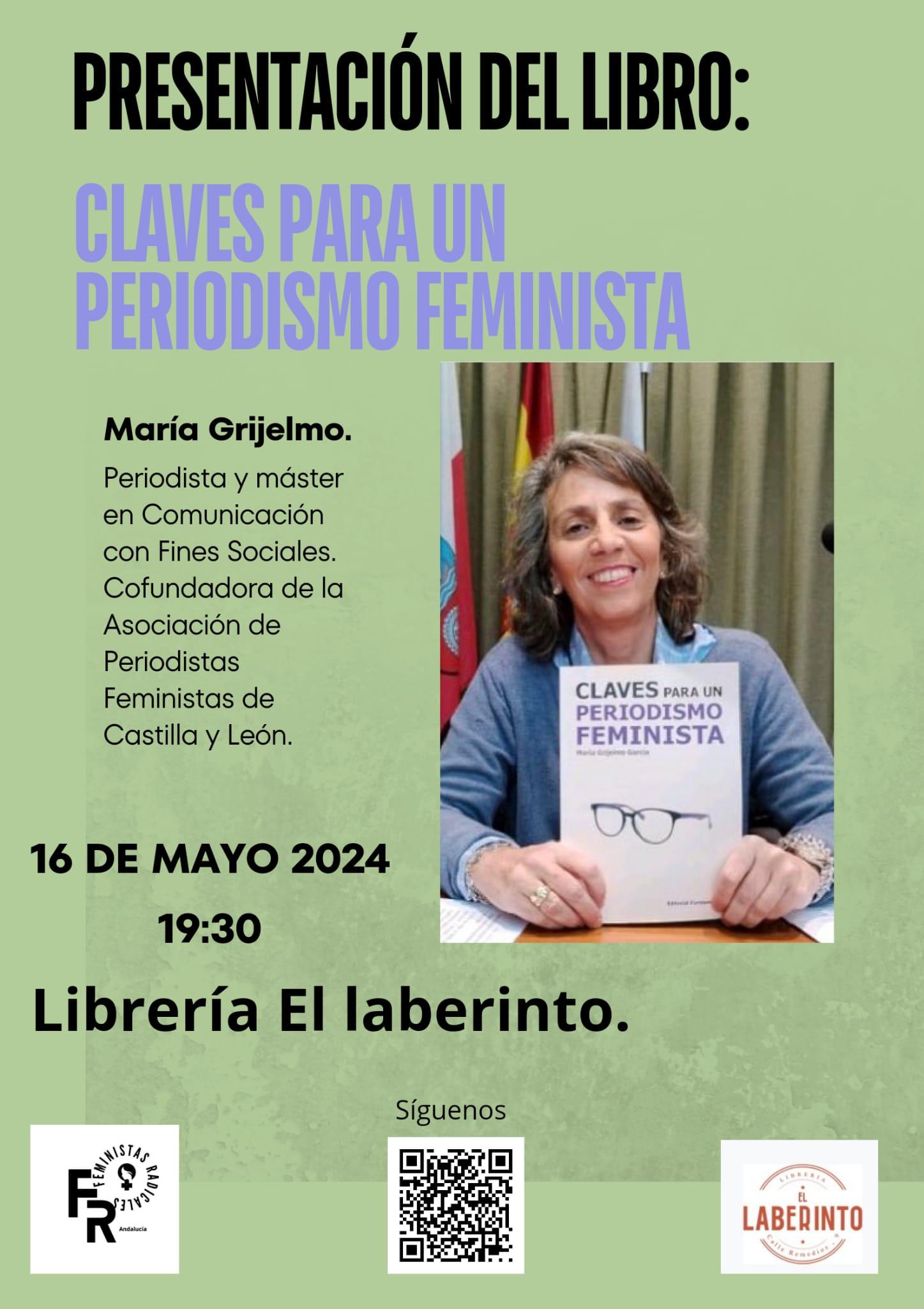 María Grijelmo presenta en Jerez el libro 'Claves para un periodismo feminista'