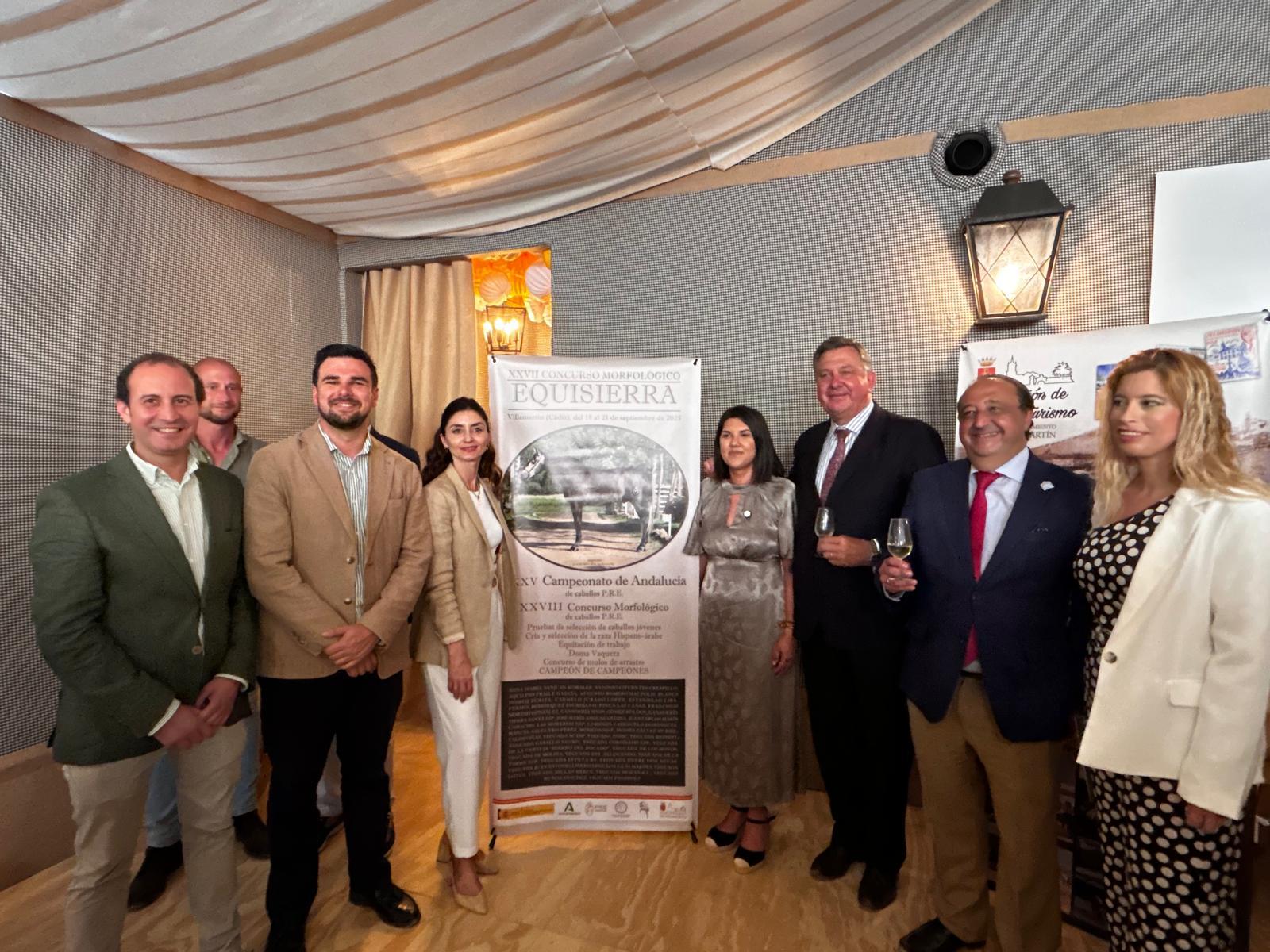 El Concurso Morfológico Equisierra presenta su cartel en la Feria del Caballo de Jerez