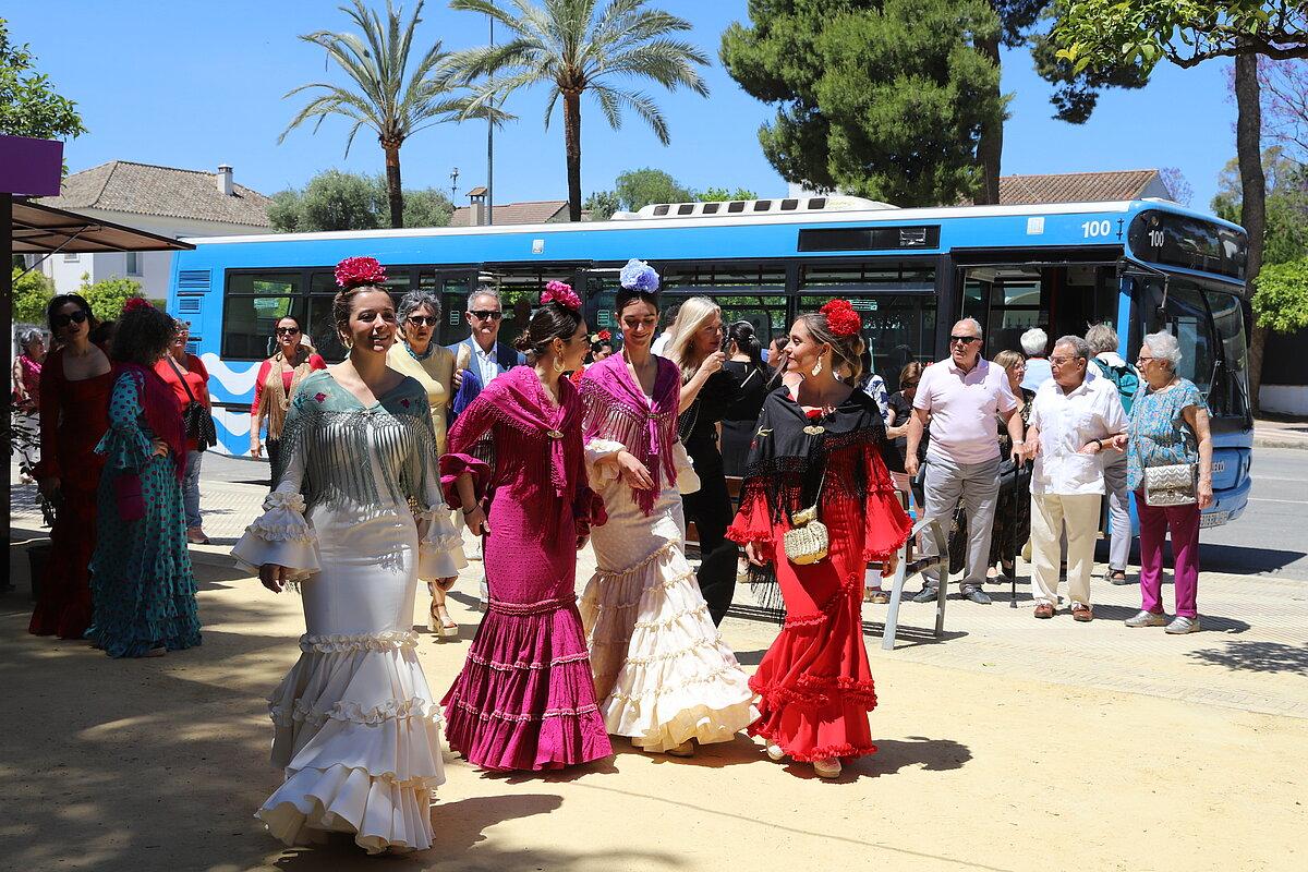 Así será el plan especial de tráfico y servicio de autobuses durante la Feria del Caballo de Jerez 2026