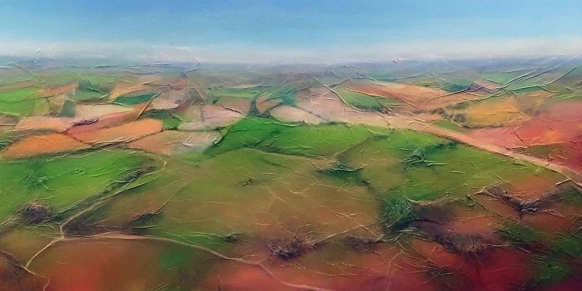 La exposición 'Geografías del Pensamiento' de Raúl Zarzuela se inaugura en Los Claustros de Santo Domingo de Jerez