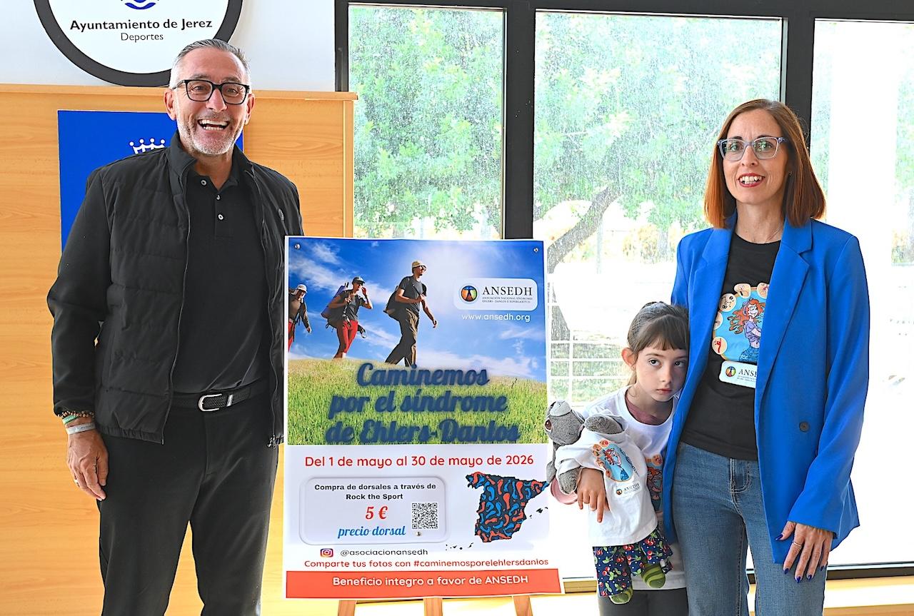 Jerez promueve la Caminata Solidaria Online por el síndrome de Ehlers-Danlos e Hiperlaxitud