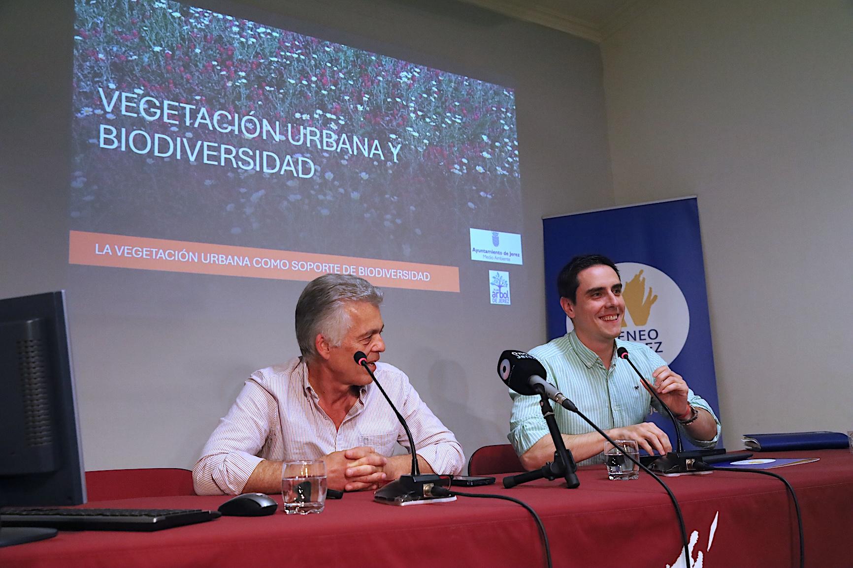 El Ateneo de Jerez y Ecologistas en Acción ofrecen ponencia sobre la importancia de la vegetación urbana y la biodiversidad
