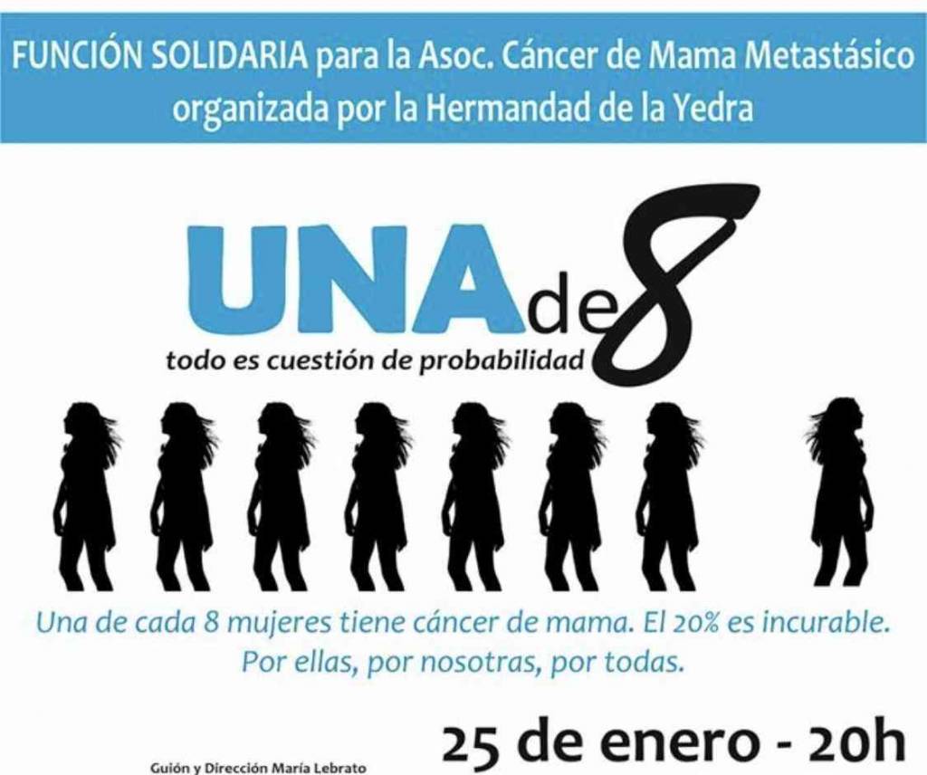 Función solidaria de la Hermandad de la Yedra, contra el cáncer de mama