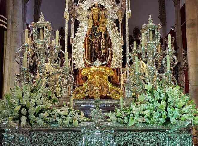 La Virgen de la Concepción ya tiene paso para su traslado a la Catedral