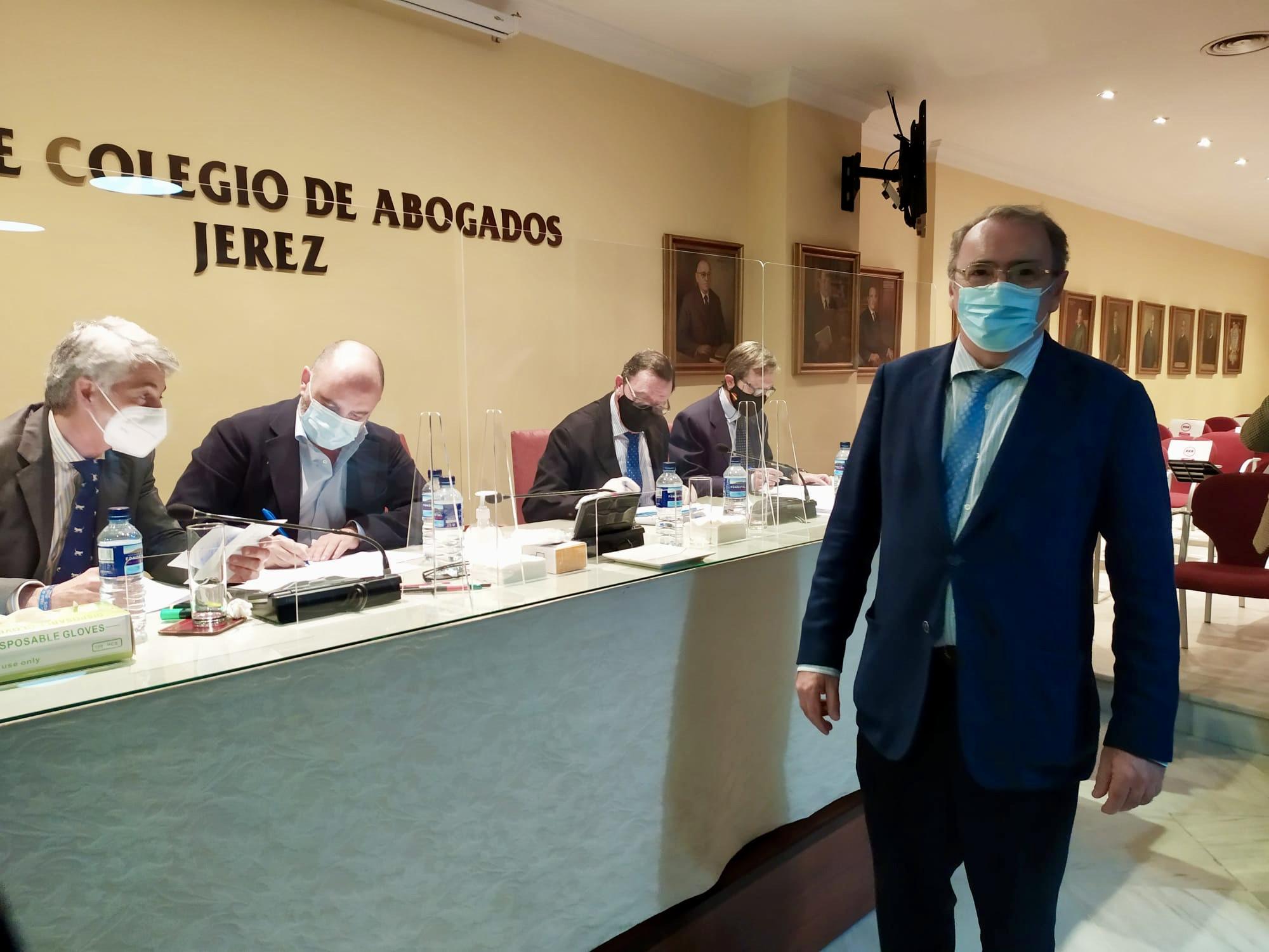Federico Fernández, nombrado nuevo decano del Colegio de Abogados de Jerez