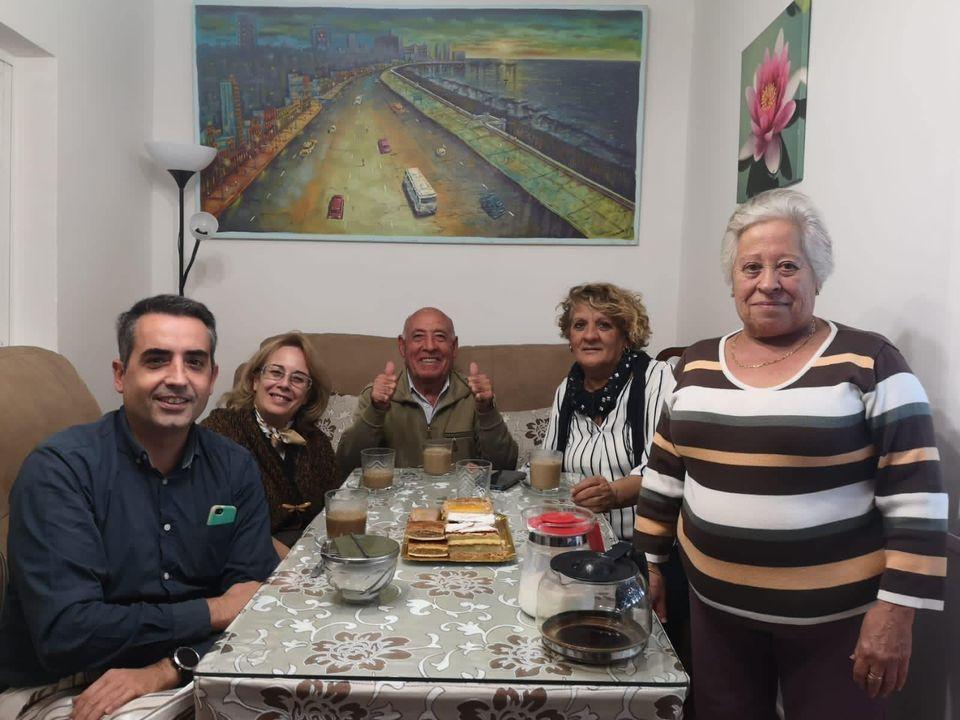 Antonio Saldaña (PP) se salta las recomendaciones sanitarias de la propia Junta al visitar a mayores y provoca la respuesta de los socialistas