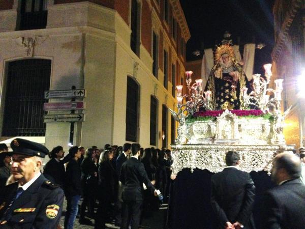 Salida extraordinaria en diciembre de la Virgen de Loreto