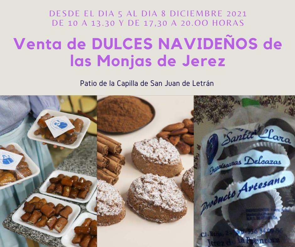 Un año más, mercadillo de dulces navideños en San Juan de Letrán