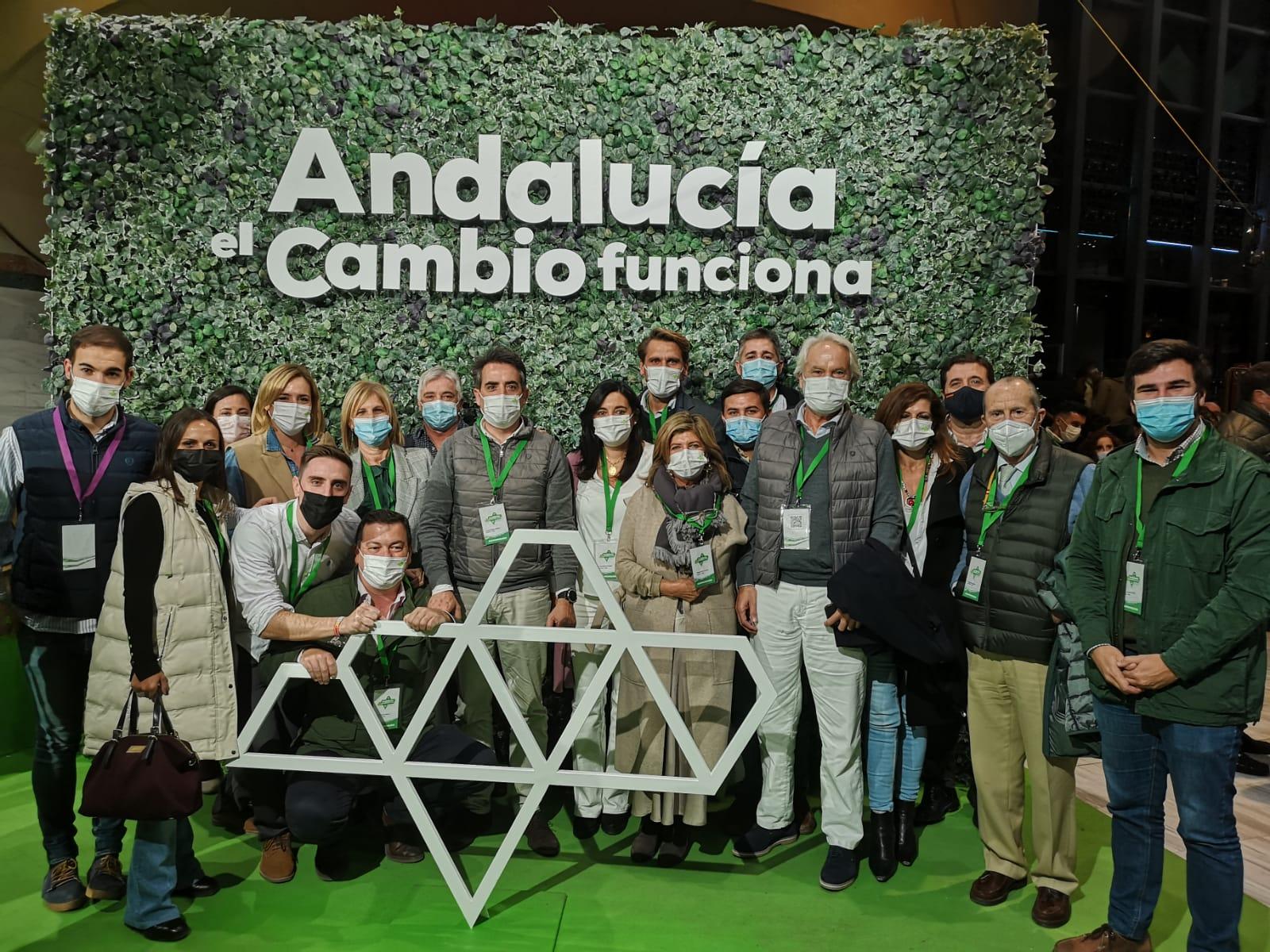 Amplia presencia del PP de Jerez en el nuevo Comité Ejecutivo del PP Andaluz