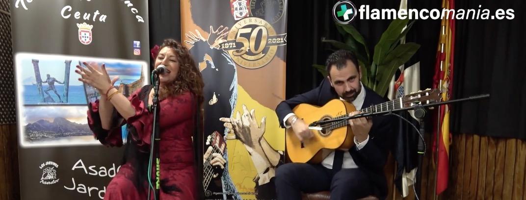 Flamencomanía TV: "Macarena de Jerez en la Tertulia Flamenca de Ceuta"