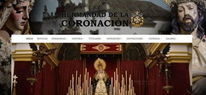 Nueva web para la Hermandad de la Coronación de Espinas
