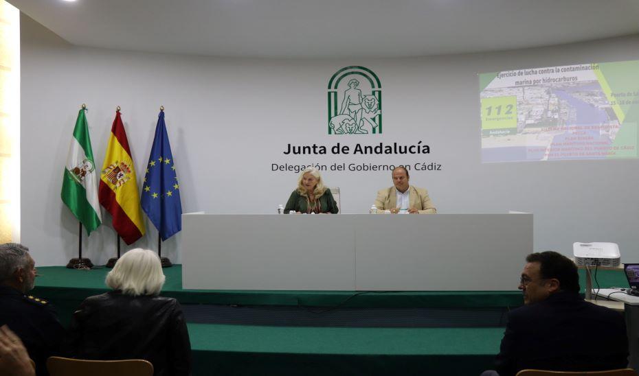 La Junta realizará los días 15 y 16 de noviembre un simulacro de contaminación del litoral en El Puerto de Santa María