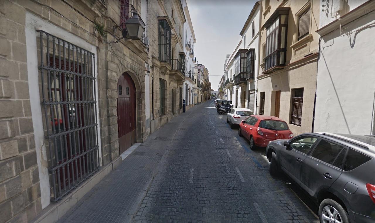 Corte de tráfico en la calle Caballeros este miércoles por obras de Aquajerez