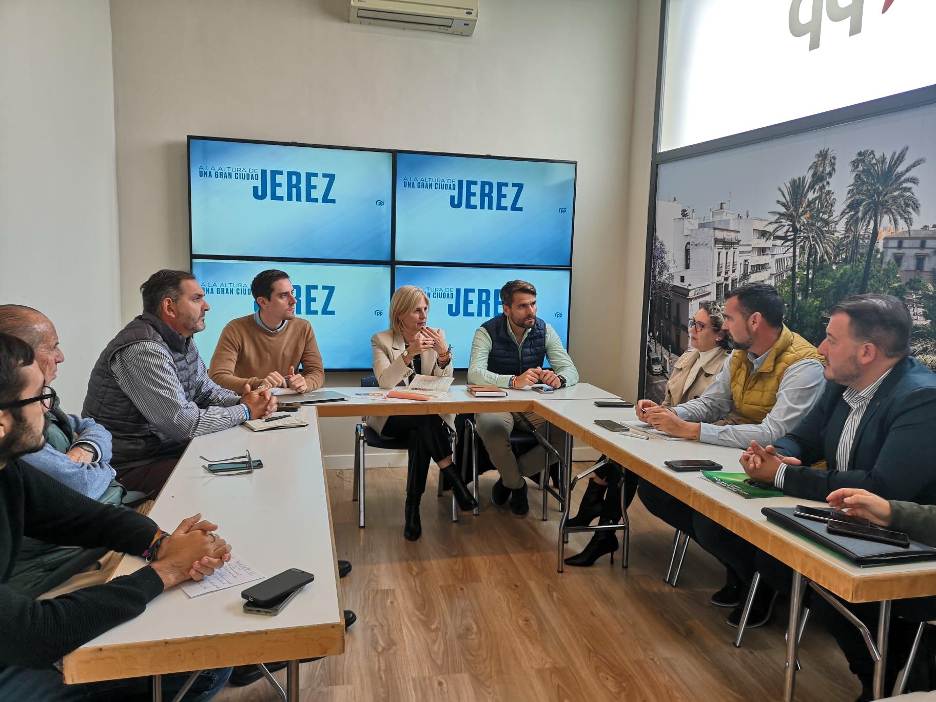 El PP aborda con la Guardia Civil el aumento de la inseguridad en la Zona Rural de Jerez