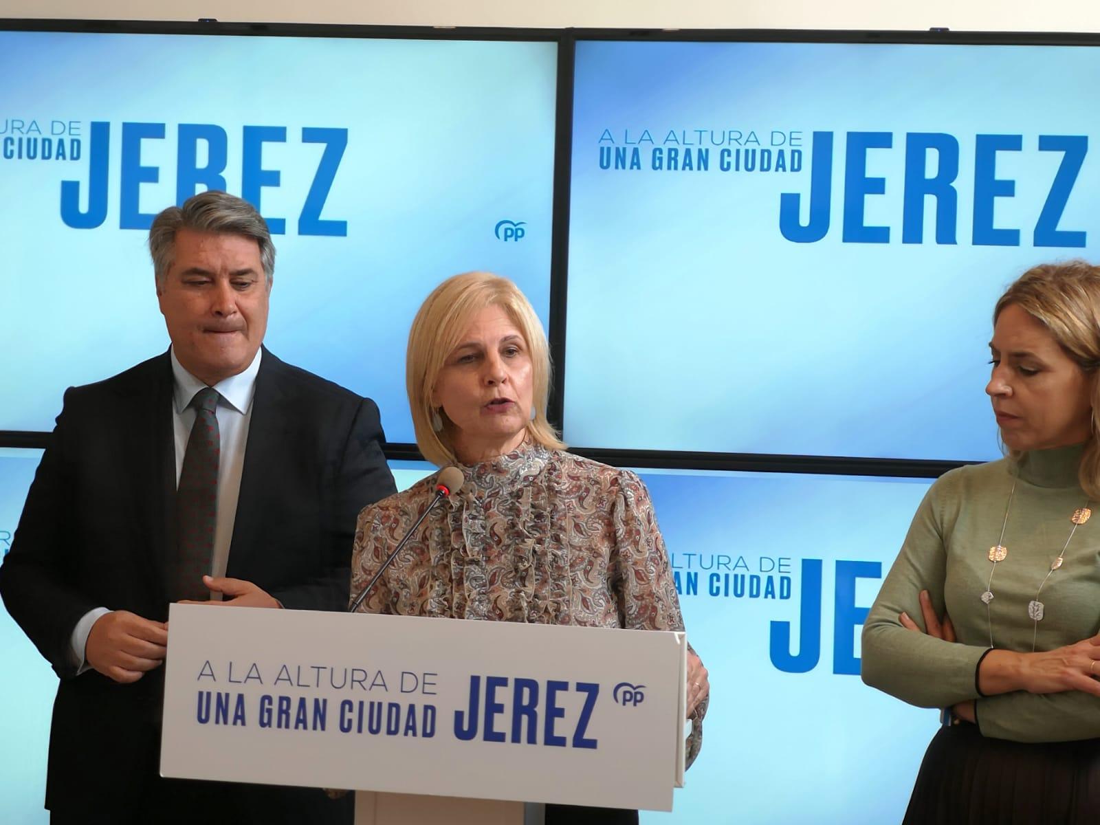 El PP defiende ante Pedro Sánchez "las inversiones que Jerez necesita y el PSOE siempre olvida"