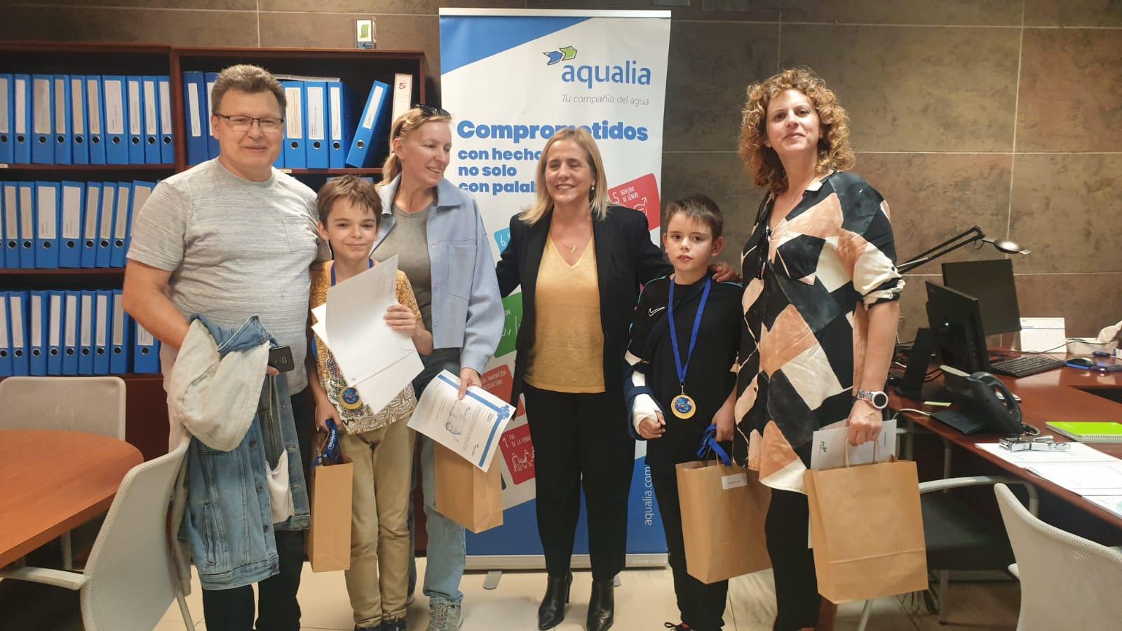 Dos estudiantes de Jerez premiados, entre más de 8.500 niños, por su conocimiento sobre el agua y la sostenibilidad