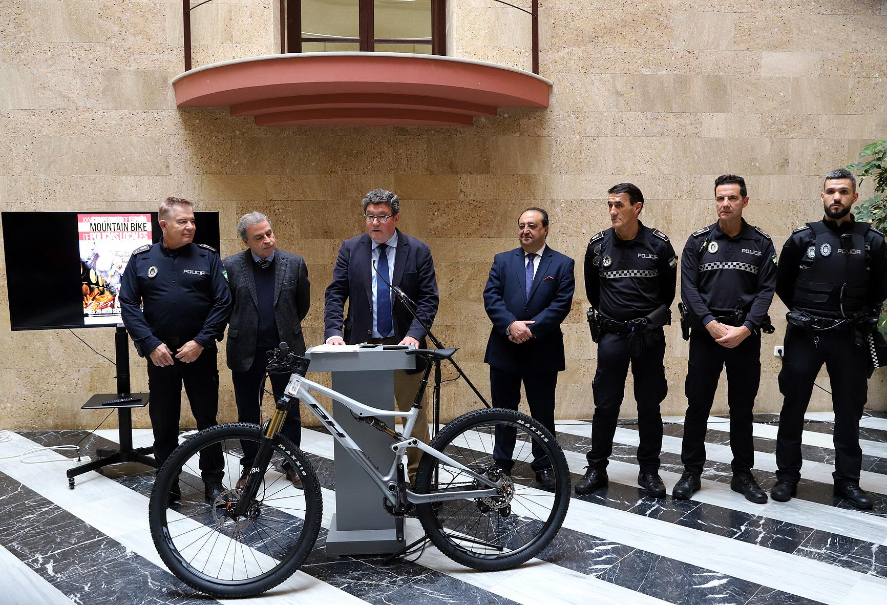 Jerez acogerá el  XXVI Campeonato de España BTT para Policías Locales de 2024