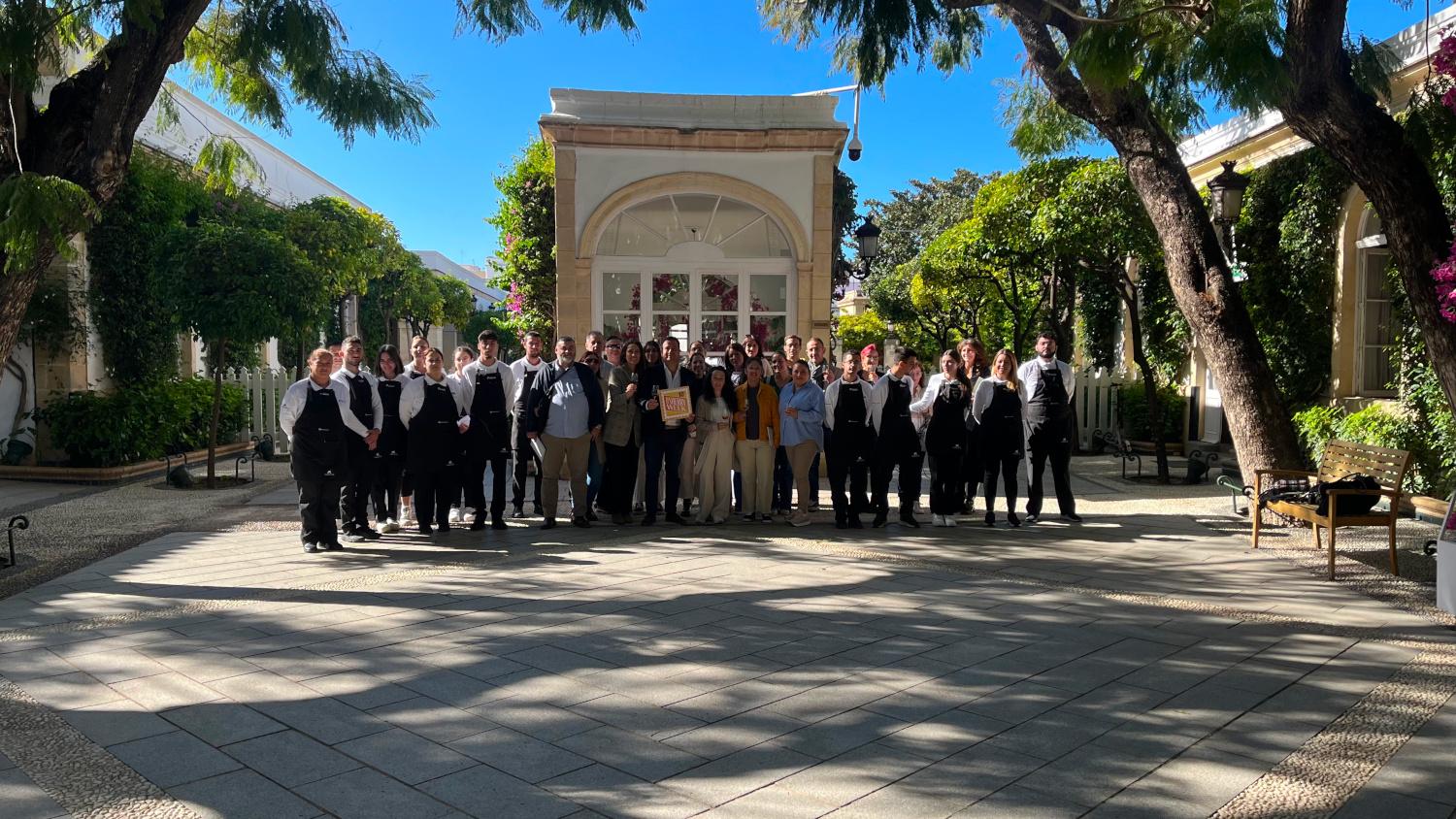 Más de 30 profesionales hosteleros participan en el primero de los cursos sobre Vinos de Jerez de Diputación y el Consejo Regulador