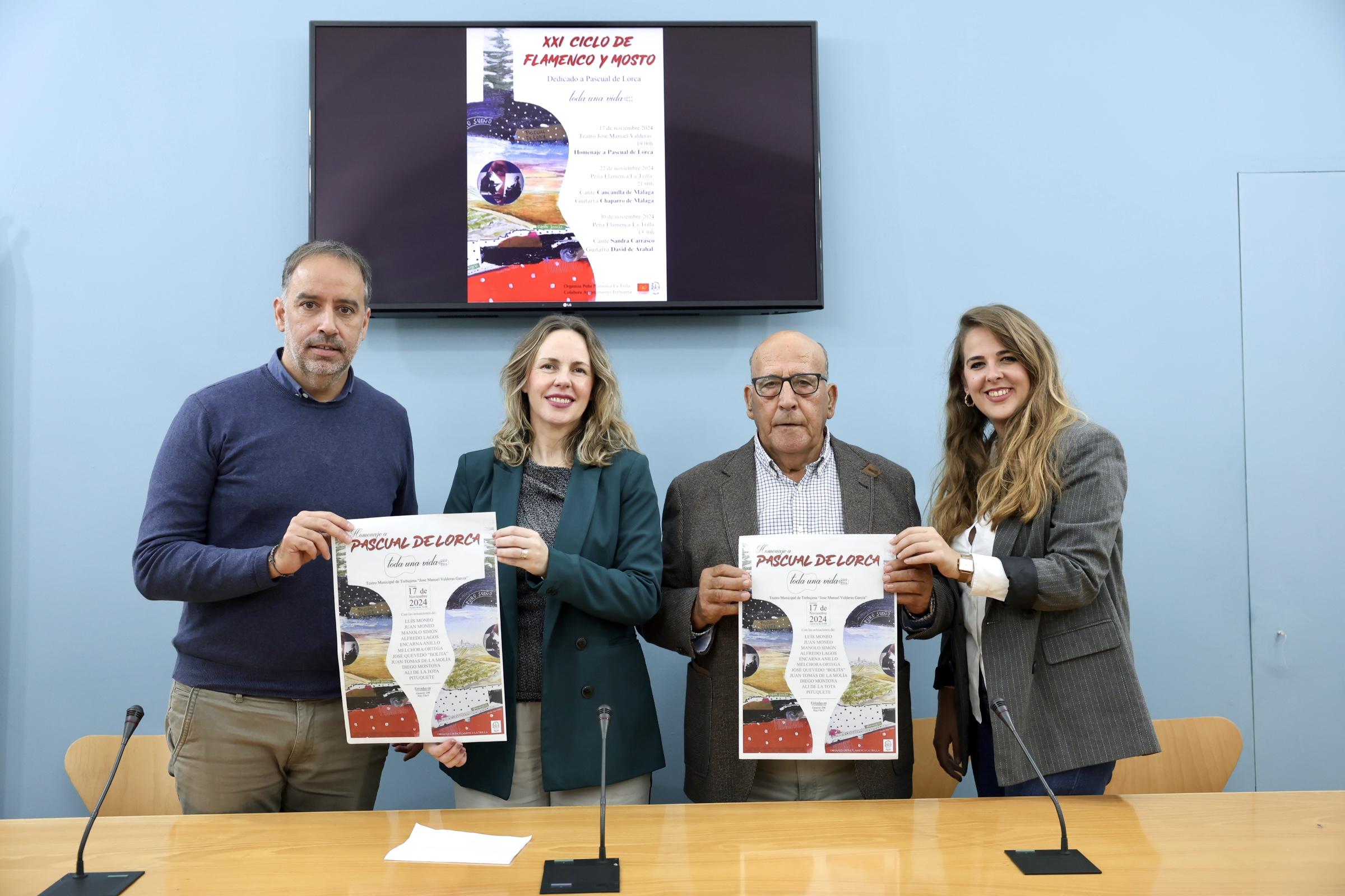 El Ciclo de Flamenco y Mosto de la Peña La Trilla rinde homenaje este año al guitarrista Pascual de Lorca