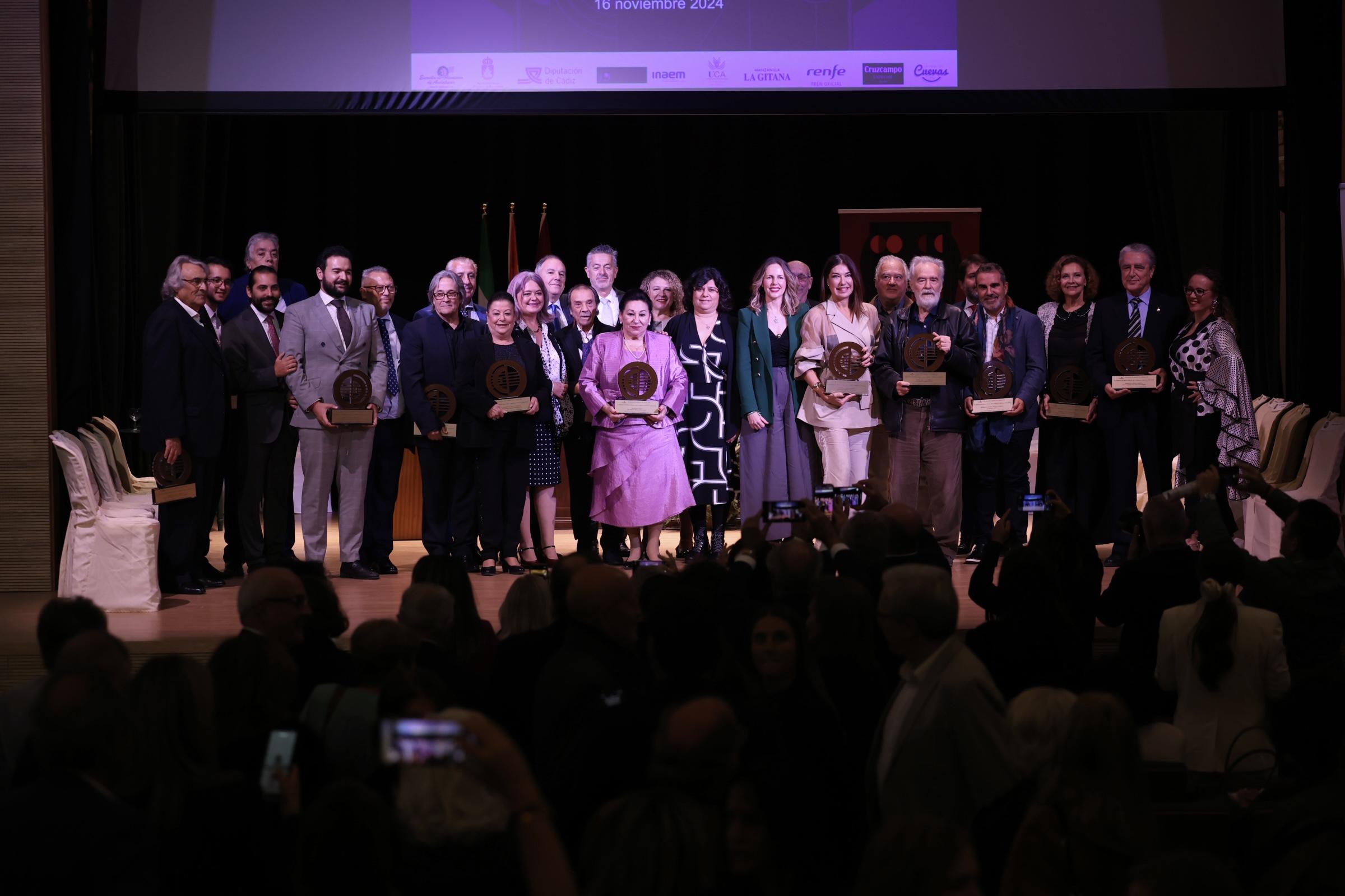 La Diputación de Cádiz reafirma su compromiso con el flamenco en los Premios Manolo Sanlúcar