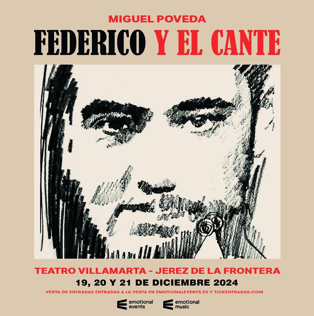 Miguel Poveda amplía al 21 de diciembre su actuación en el Teatro Villamarta de Jerez