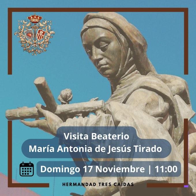 Las Tres Caídas, de visita en el Beaterio