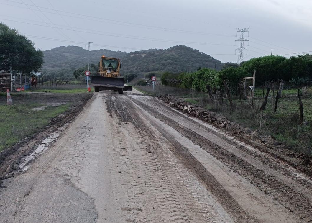 Reabierto el tráfico en casi toda la red de carreteras de la Diputación