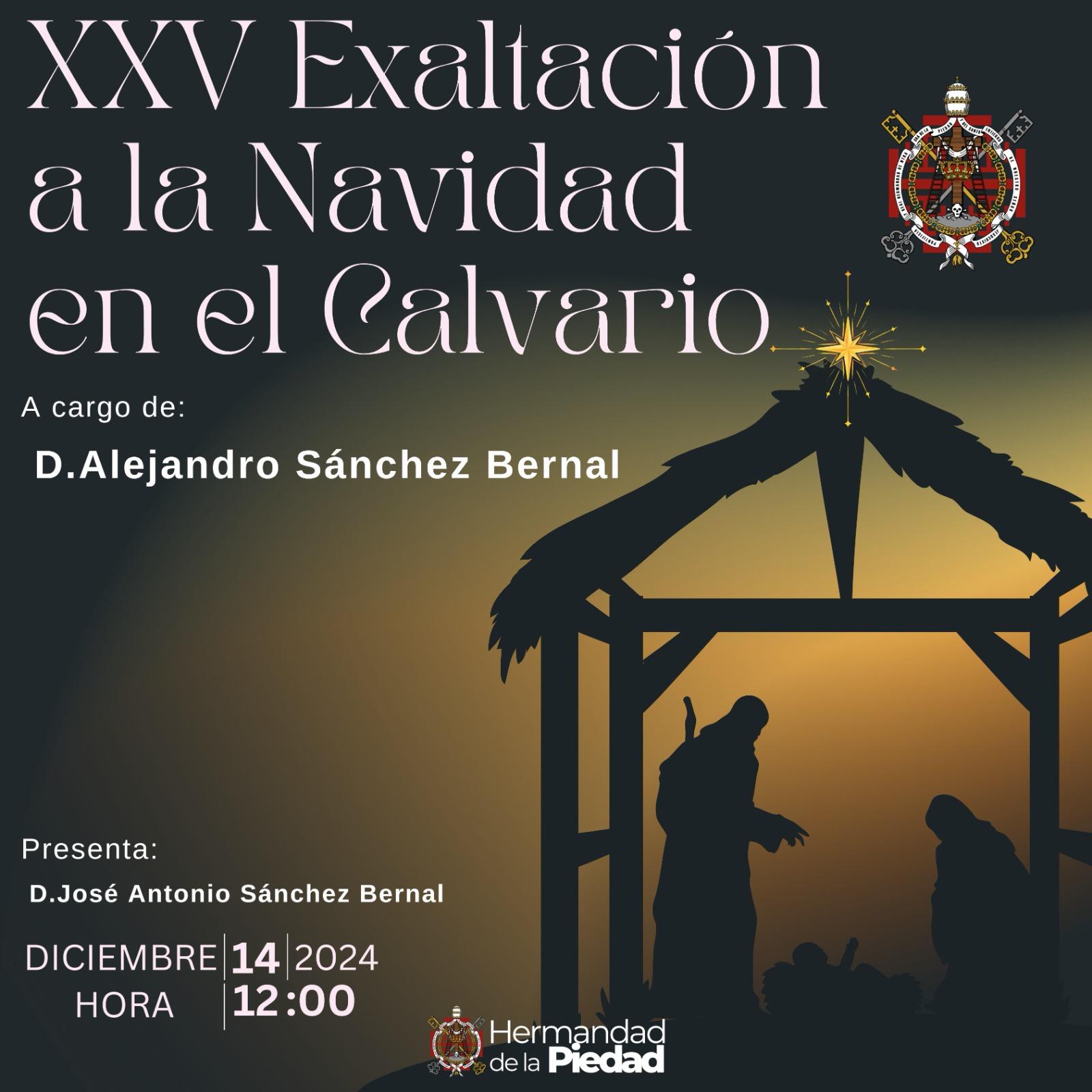 XXV Exaltación de la Navidad en el Calvario