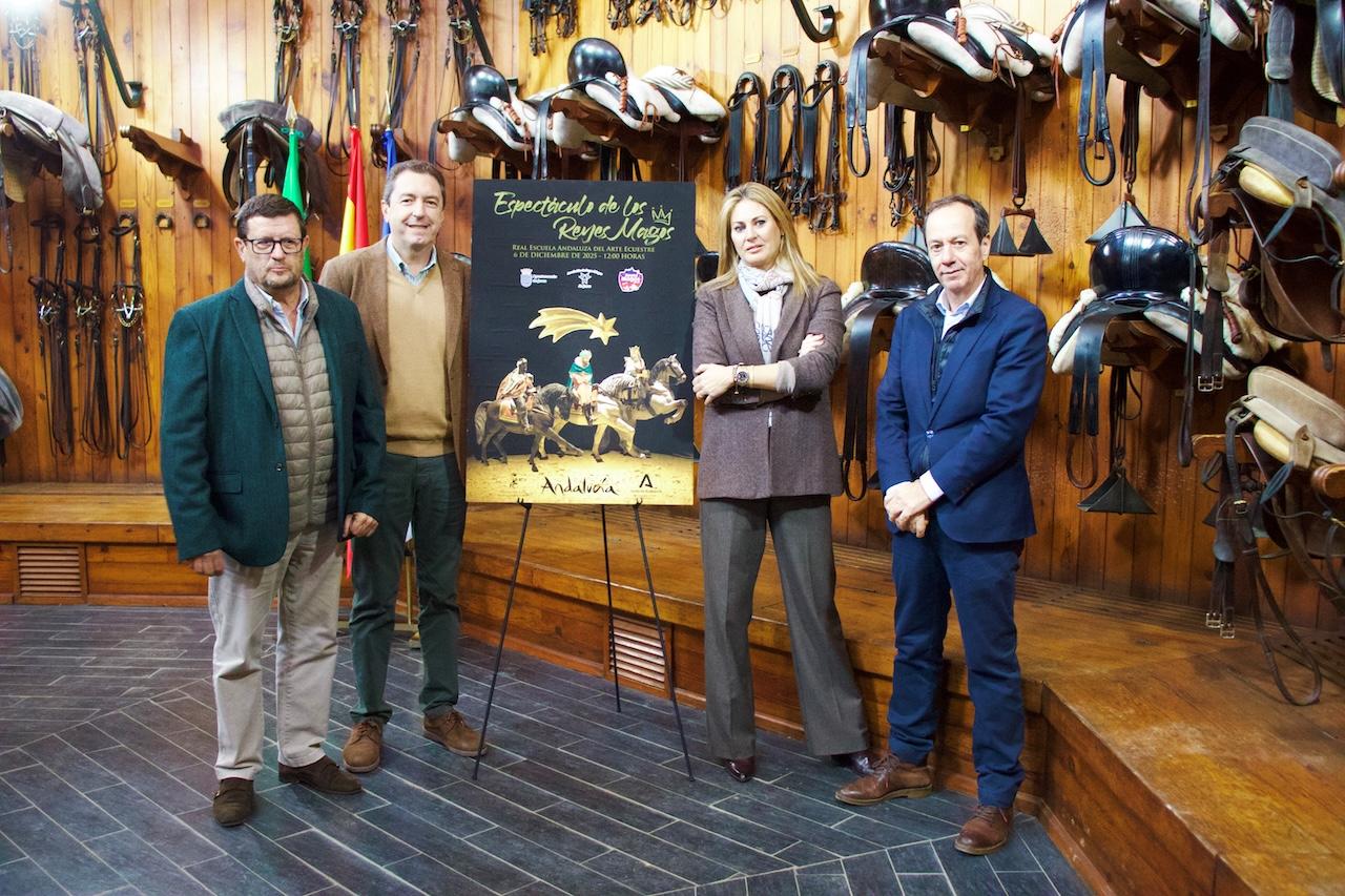 La Real Escuela de Arte Ecuestre de Jerez celebra su espectáculo a beneficio de la campaña de Reyes Magos el 6 de diciembre