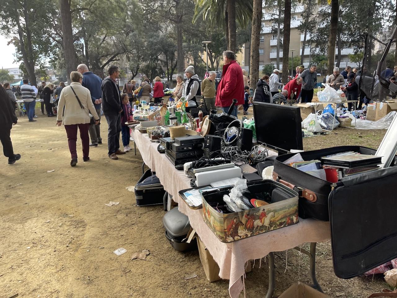 Suspendido el Rastro de Jerez de este domingo por la lluvia