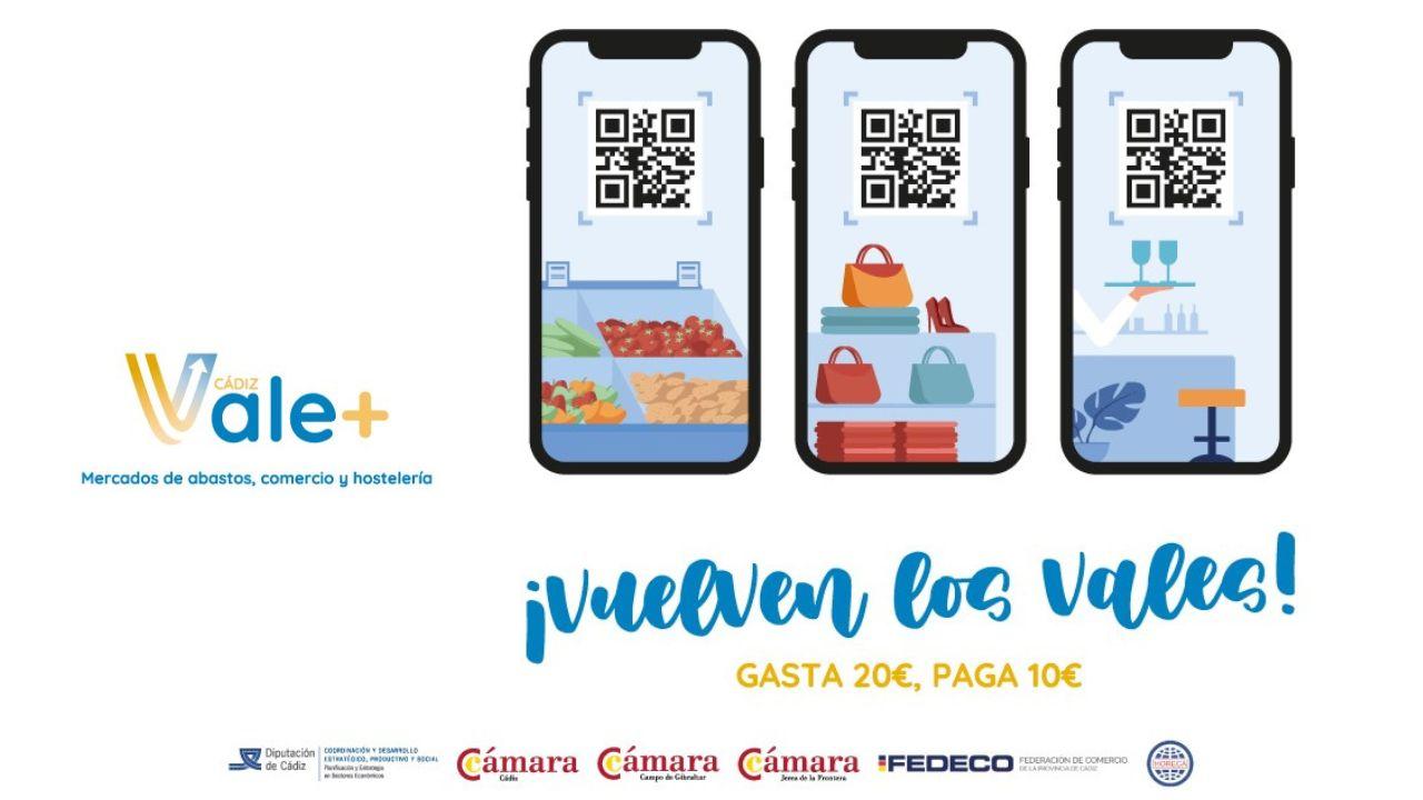 Diputación activará la campaña Cádiz Vale + tras la Navidad a petición de los sectores comercial y hostelero 
