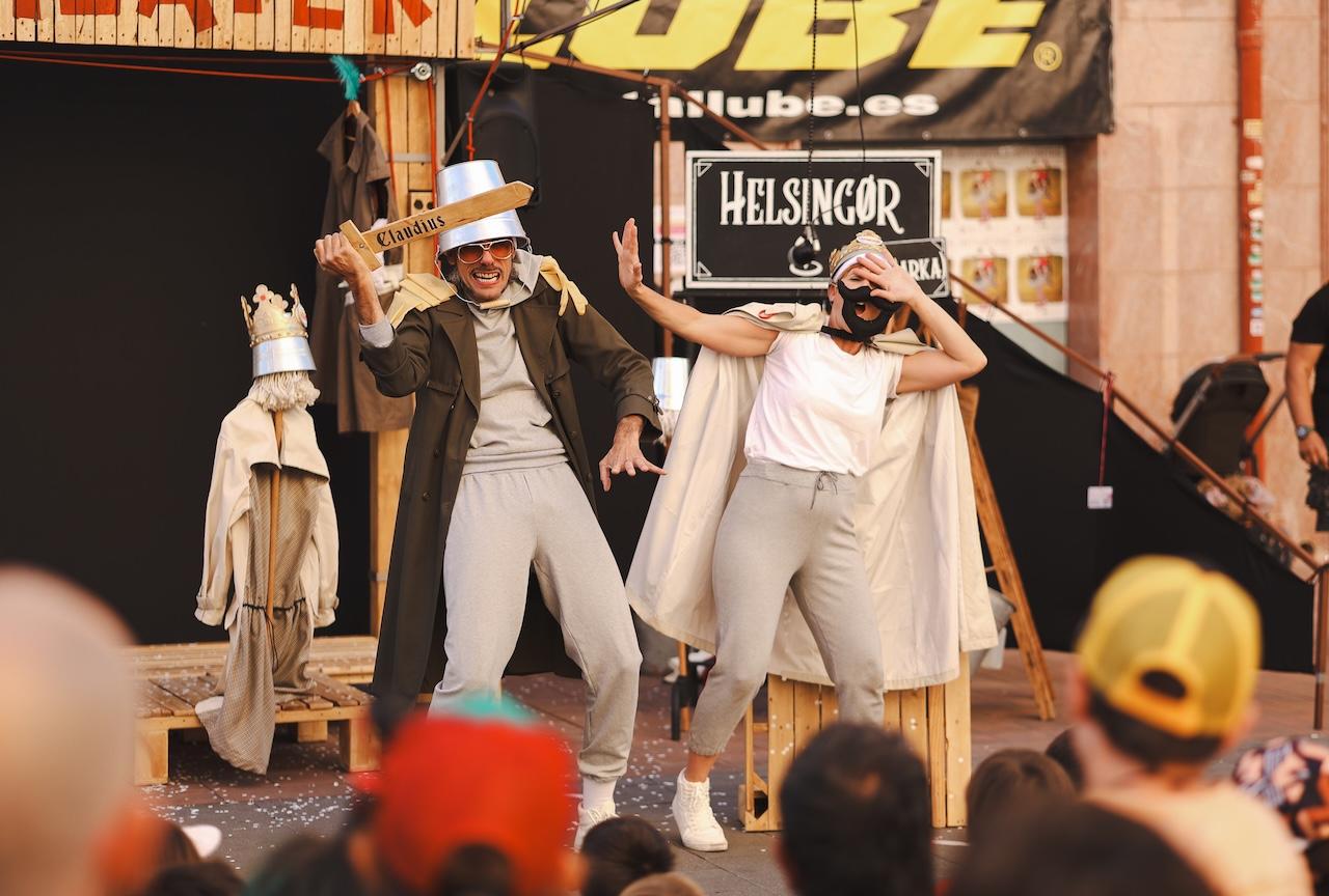 'Welcome & Sorry' reinterpreta 'Hamlet' como una comedia gestual en clave de clown en el Teatro Villamarta de Jerez