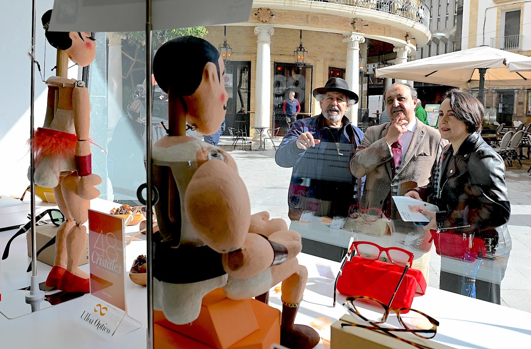 El XXVIII Festival Internacional de Títeres de Jerez  transforma los escaparates del centro en escenarios teatrales