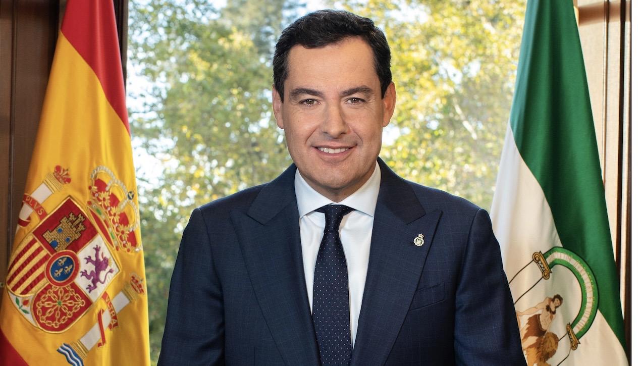 Felicitación del presidente de la Junta de Andalucía