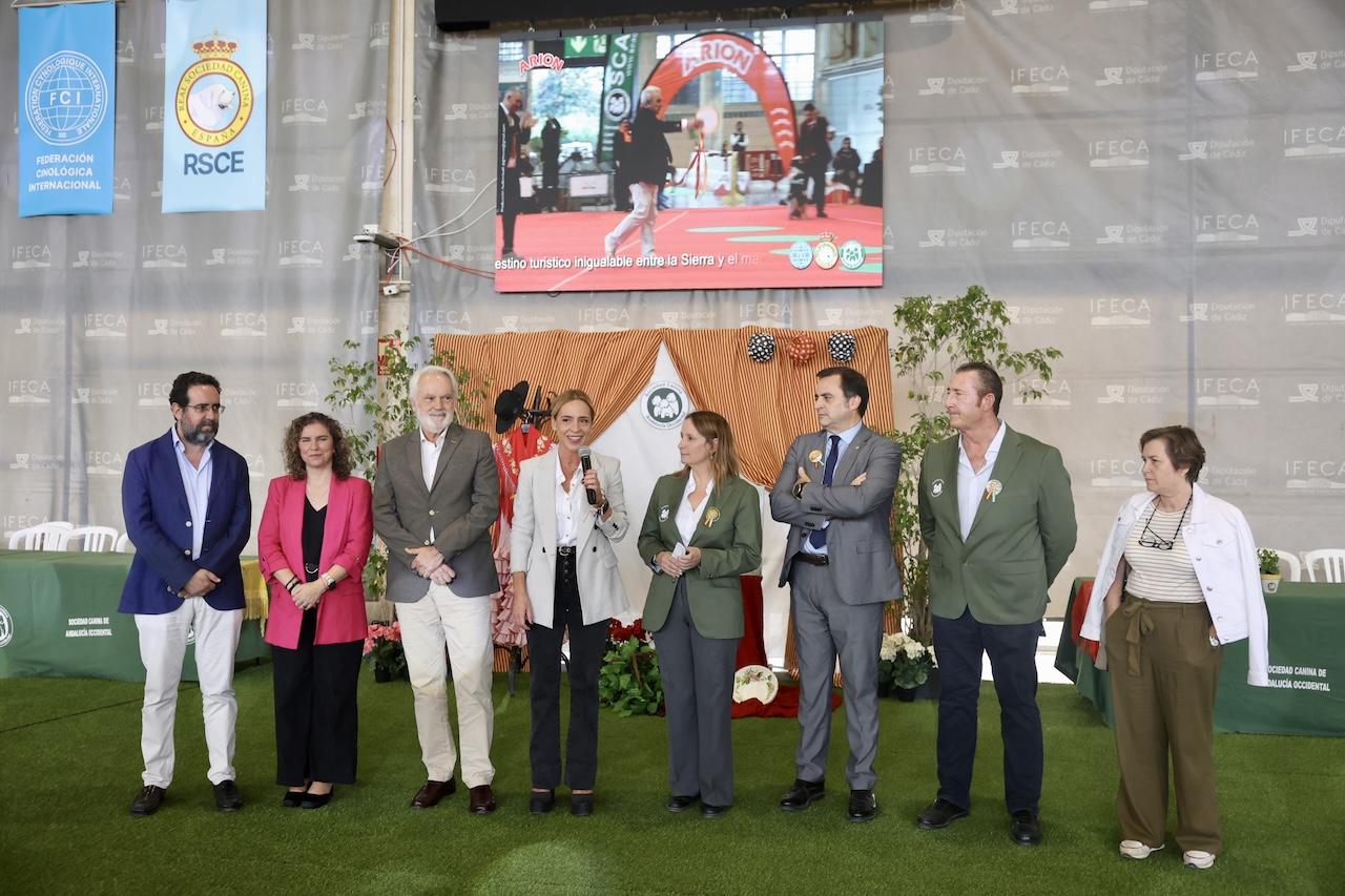 Almudena Martínez valora la capacidad de IFECA Jerez para crear riqueza en la inauguración de Sherry y Latin Winner
