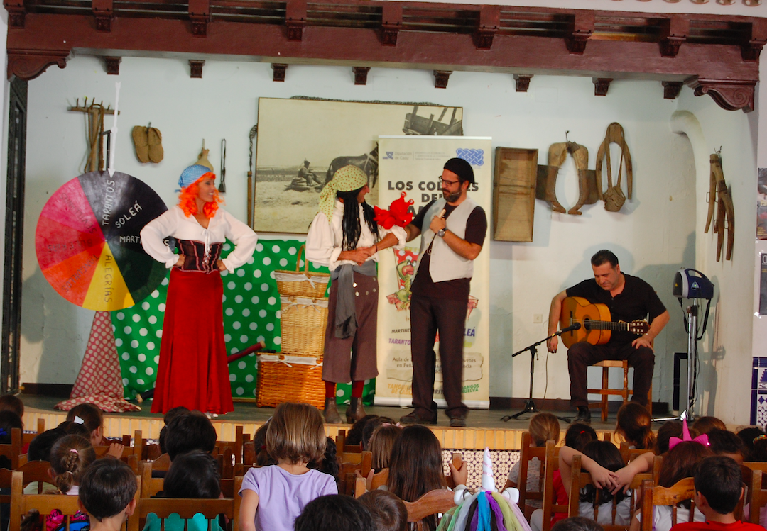 En marcha una nueva edición del Aula del Flamenco en los centros escolares de Cádiz