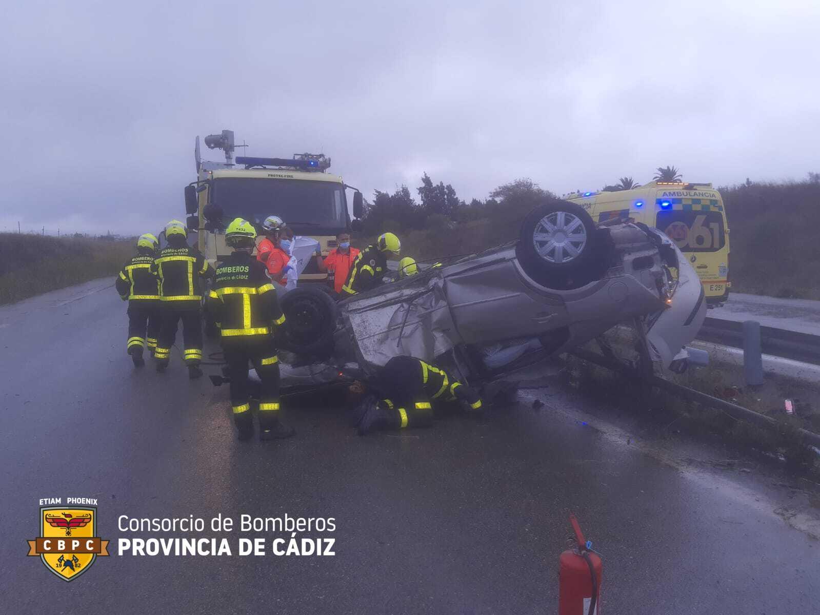 Fallece un conductor que viajaba por la N-IV desde El Puerto hacia Jerez