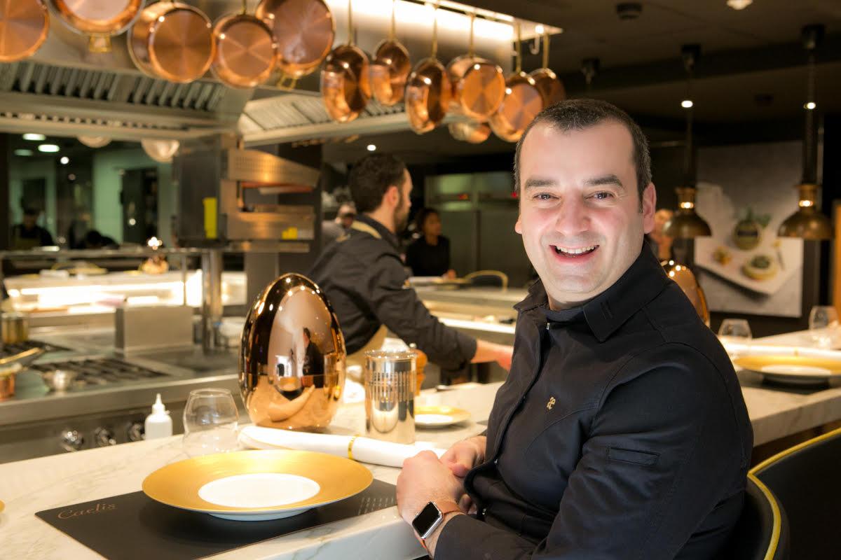 El Estrella Michelin Romain Fornell, nuevo embajador del jerezano Brandy Fundador Supremo