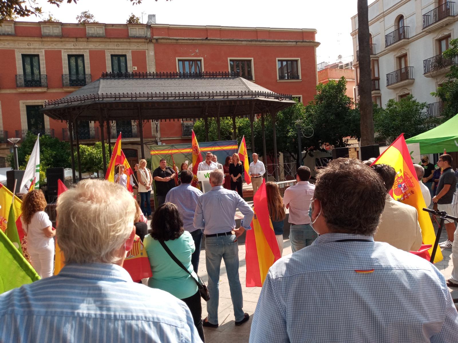 Vox reivindica en Jerez el 12 de Octubre como "el día del orgullo de ser español”