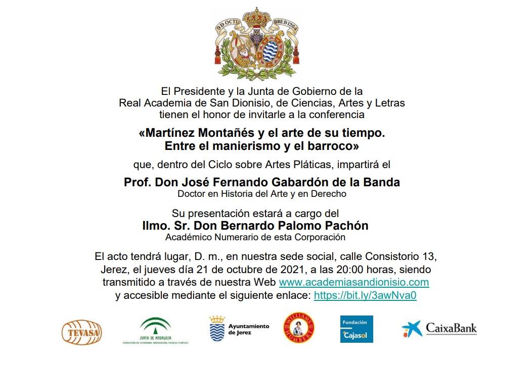 Interesante ponencia sobre Martínez Montañés, en la Academia San Dionisio