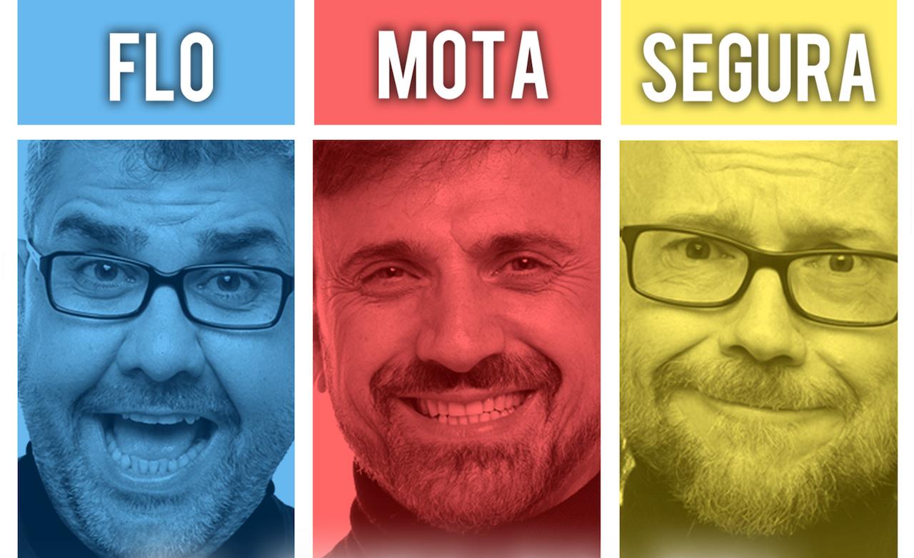 'El sentido del humor' de Florentino Fernández, José Mota y Santiago Segura llega al Villamarta