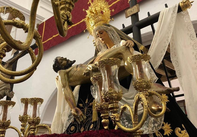 Vía Crucis, pregonero y cartelista, en Villamartín