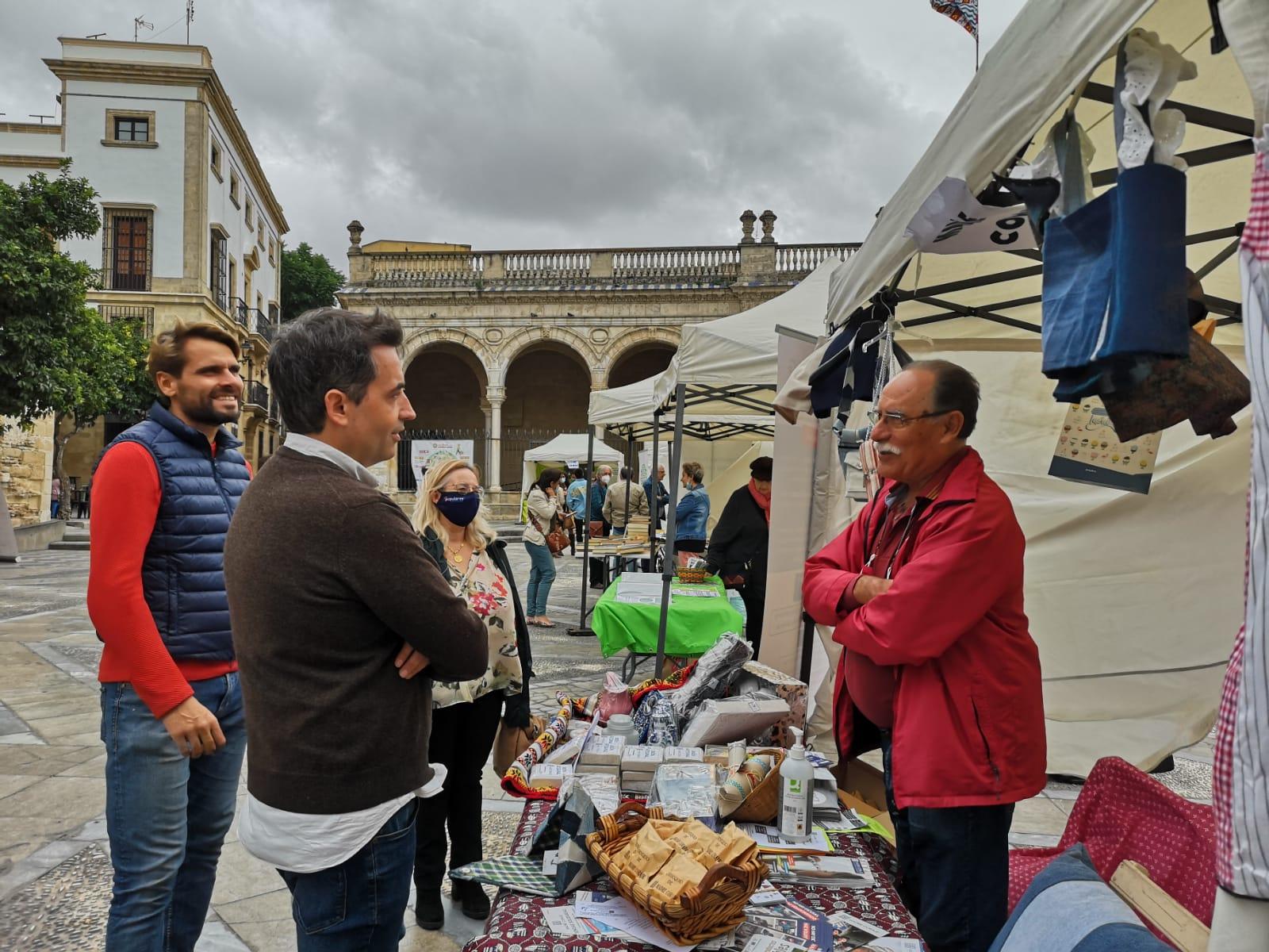 El Partido Popular muestra su apoyo al Mercado Sostenible de Jerez