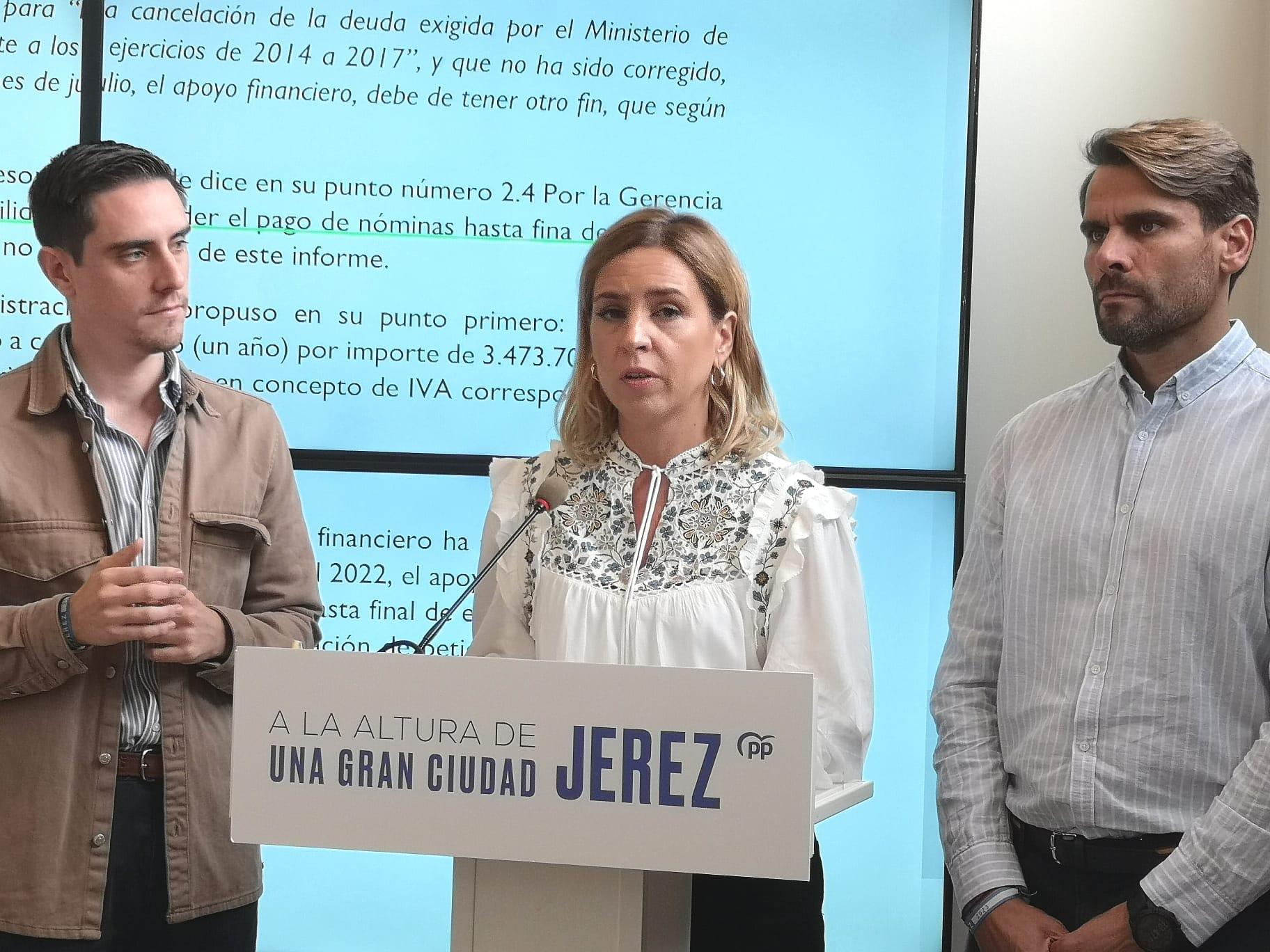 El PP de Jerez plantea aumentar los trenes con Madrid y el rechazo a los peajes de Sánchez para 2024