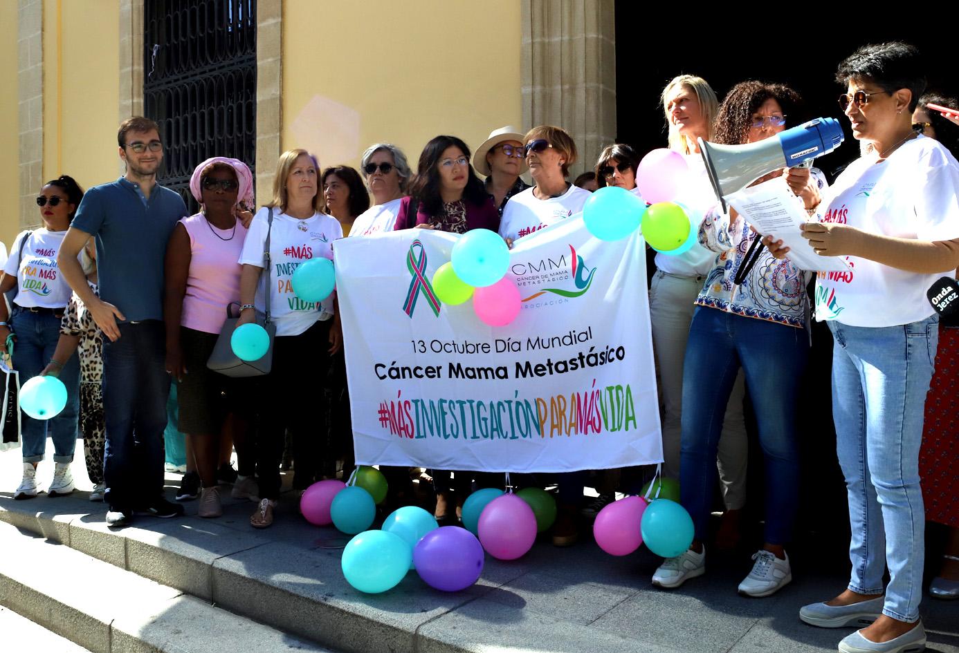 Jerez se suma hoy a la conmemoración del Día Mundial del Cáncer de Mama Metastásico
