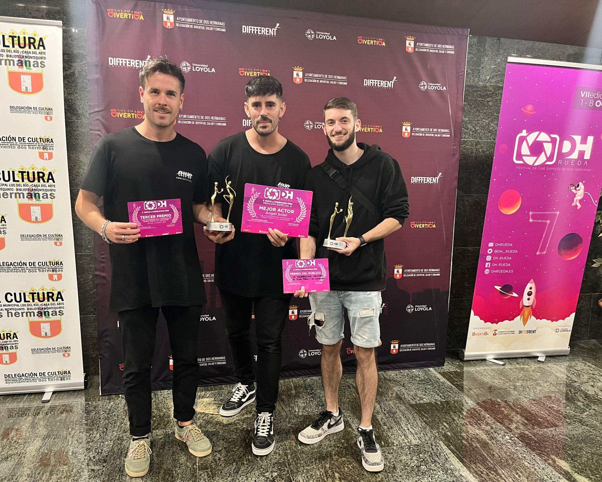 La productora jerezana Awa Creatives, premiada en el certamen DH Rueda de cortometrajes