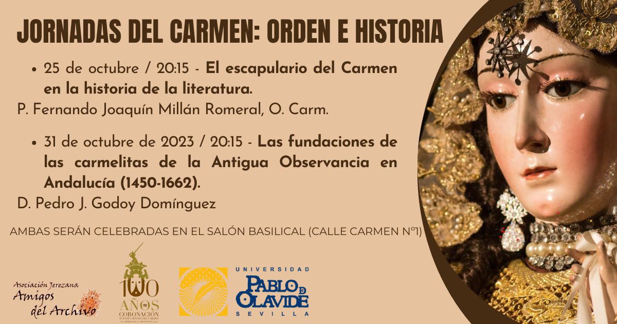 Jornadas en El Carmen: Orden e Historia